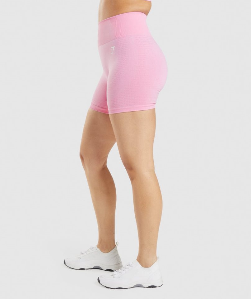 Women's Gymshark Vital Seamless 2.0 Shorts Pink | CA 1ND68A